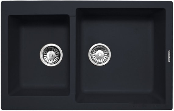 Кухонная мойка Zigmund & Shtain Rechteck 400.275 (черный базальт)