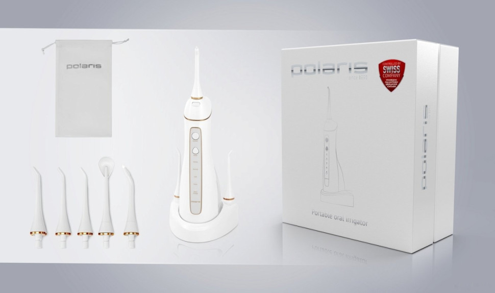 Ирригатор Polaris PWF 0201 (белый)