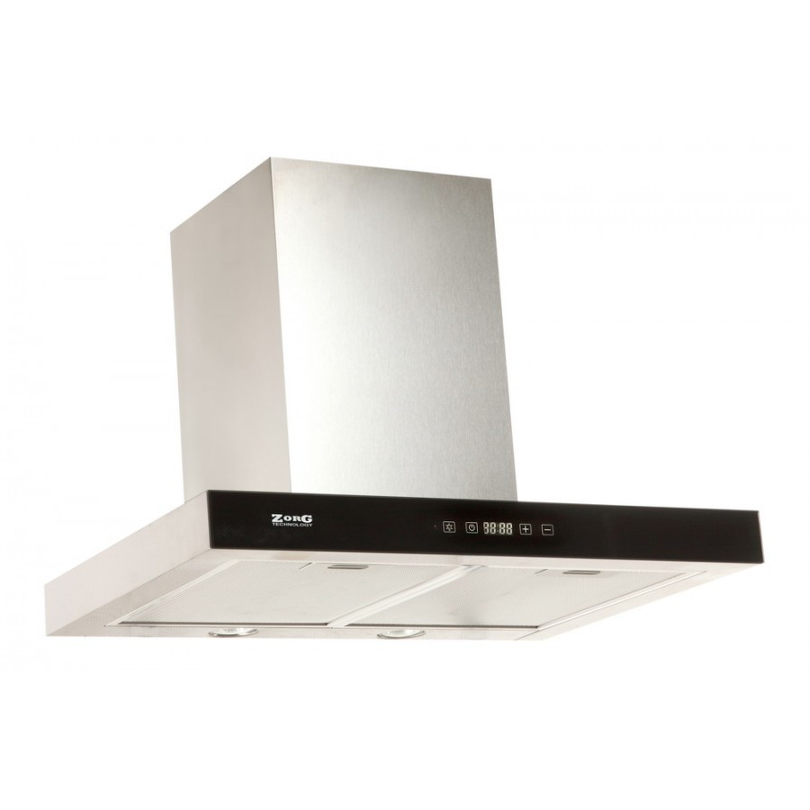 Вытяжка ZorG Technology Stels 750 60 S нержавейка + стекло черное