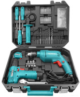 Набор аккумуляторного инструмента Total THKTHP1192 (дрель, шуруповерт, 1 АКБ, набор оснастки)