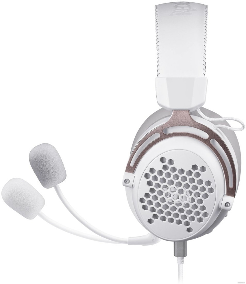 Наушники Redragon Diomedes (белый/розовый)