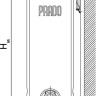 Радиатор Prado Universal тип 22 500x900