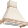 Вытяжка Elikor Вилла Валенсия 90П-650-П3Д (топленое молоко/дуб неокрашенный)
