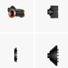 Фен Dyson HD16 Supersonic Nural Straight+Wavy (с переходником на евровилку, янтарный шелк)