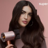 Фен Dyson HD16 Supersonic Nural Straight+Wavy (с переходником на евровилку, янтарный шелк)