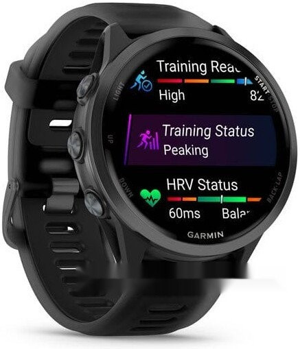 Умные часы Garmin Forerunner 570 47 мм (темно-серый)