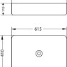 Умывальник Lauter 21842 + Reef 21CK8678C