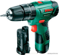 Ударная дрель-шуруповерт Bosch PSB 10.8 LI-2 0603983921 (с 2-мя АКБ)