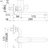 Смеситель Milardo Simp SIMSB02M02