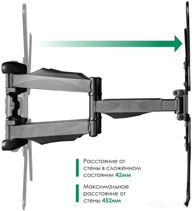 Кронштейн Onkron M5 (черный)