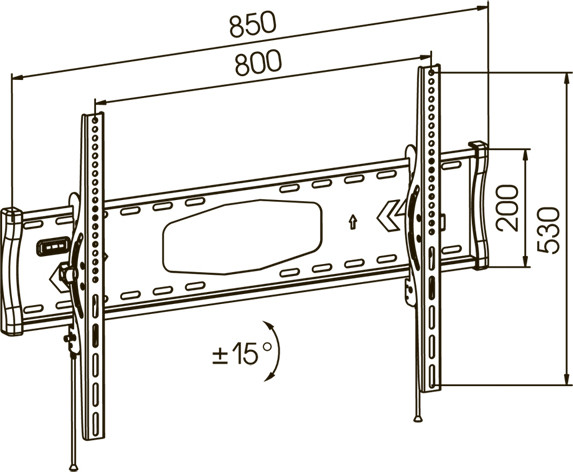 Кронштейн Kromax STAR-2