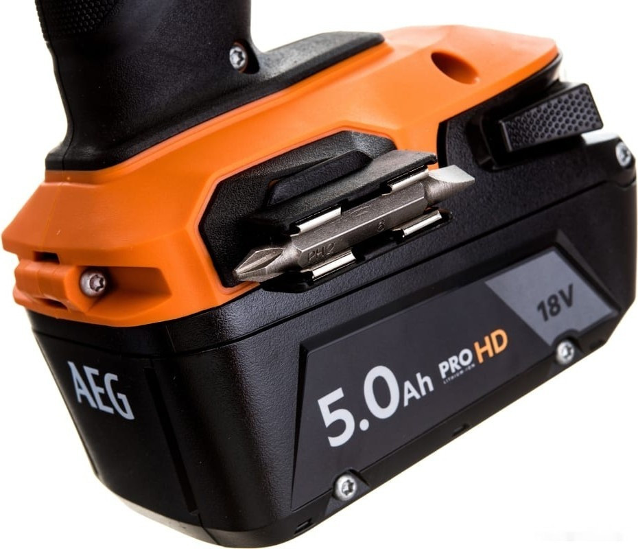 Ударная дрель-шуруповерт AEG Powertools BSB 18C3BL-502C 4935478939 (с 2-мя АКБ 5 Ач, кейс)