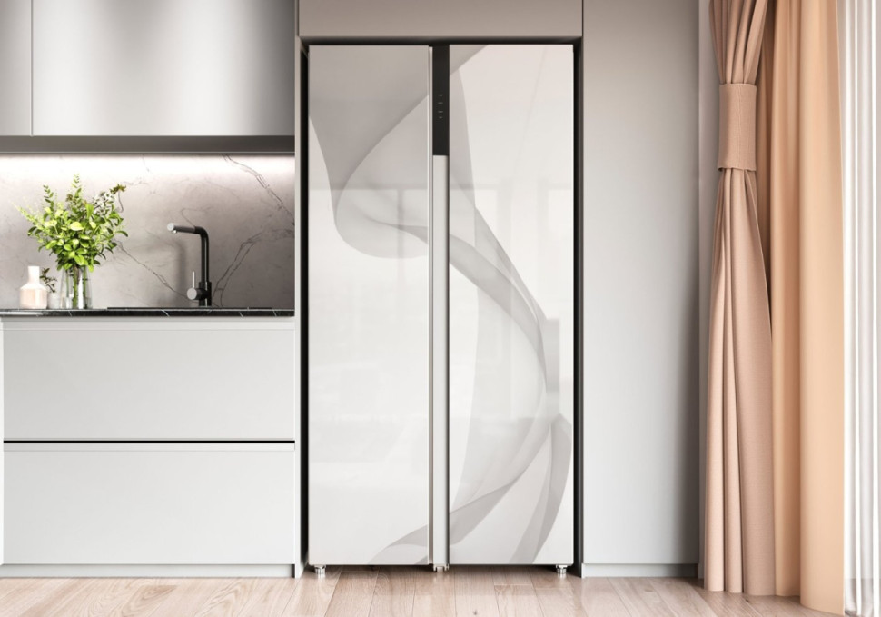 Холодильник side by side LEX LSB530WHID wind