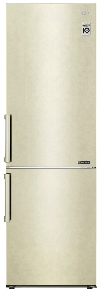 Холодильник с нижней морозильной камерой LG GA-B459MESL