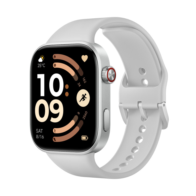 Умные часы Xiaomi Redmi Watch 6 M2523W1 (серебристый, международная версия)