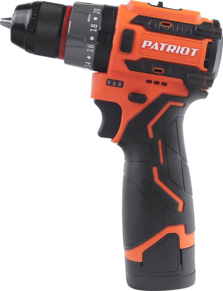 Ударная дрель-шуруповерт Patriot BR 467h 180201468 (с 2-мя АКБ, кейс)