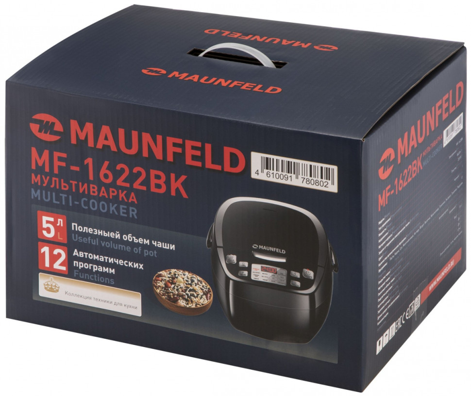 Мультиварка Maunfeld MF-1622BK