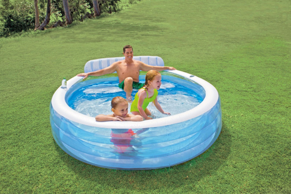 Бассейн INTEX Swim Center Family Lounge 224x216x76 (57190)