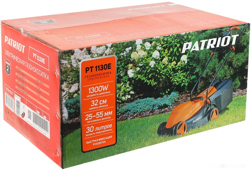 Колёсная газонокосилка Patriot PT 1130E