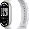 Фитнес-браслет Xiaomi Smart Band 10 M2459B1 (серебристый, с белым силиконовым ремешком, международная версия)