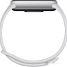 Фитнес-браслет Xiaomi Smart Band 10 M2459B1 (серебристый, с белым силиконовым ремешком, международная версия)