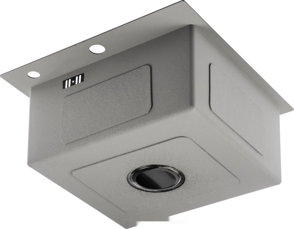 Кухонная мойка Saniteco 5050 PVD (с сифоном, дозатором и коландером)