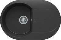 Кухонная мойка Polygran Atol-760 (черный 16)