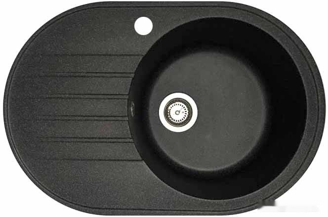 Кухонная мойка БелЭворс Rondo R (черный)