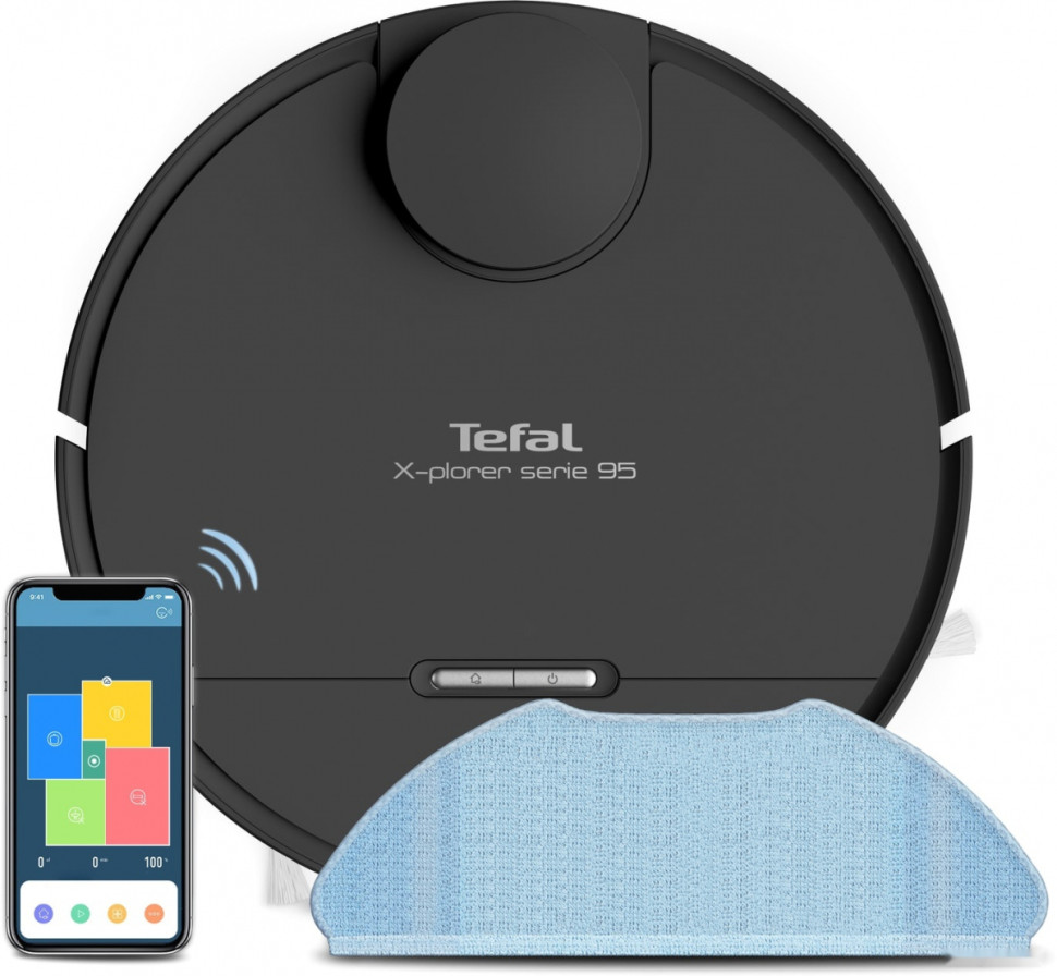 Робот-пылесос Tefal X-plorer Serie 95 Animal RG7975WH