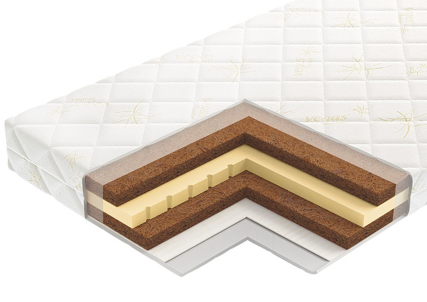 Наматрасник Vegas Кокос Микс 100x200