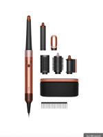 Фен Dyson Airwrap Complete Long HS08 i.d. Straight+Wavy (евровилка, янтарный шелк)