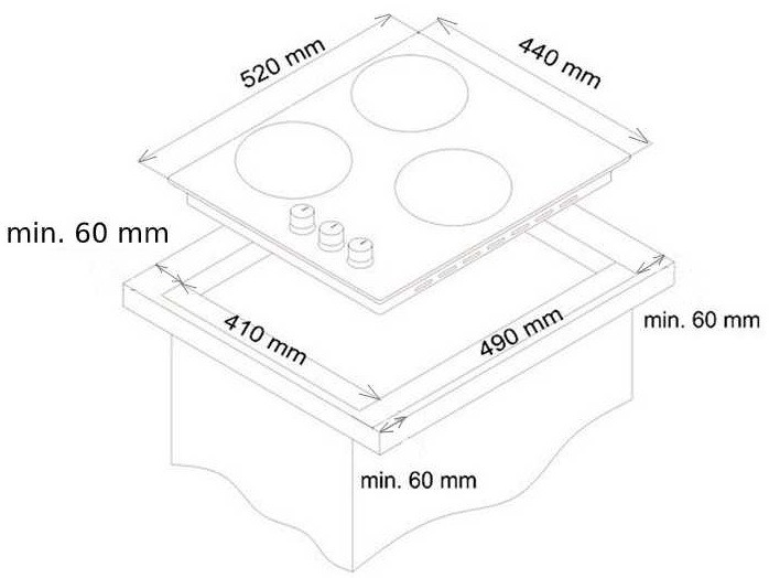 Варочная панель Simfer H45V30B400