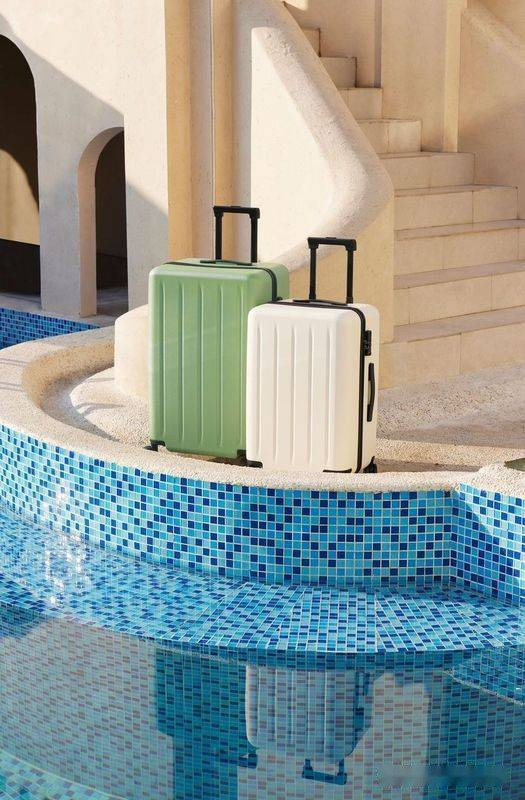 Чемодан-спиннер Ninetygo Danube MAX Luggage 24" (зеленый)