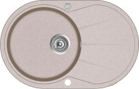 Кухонная мойка AquaSanita Clarus SR101AW beige 110