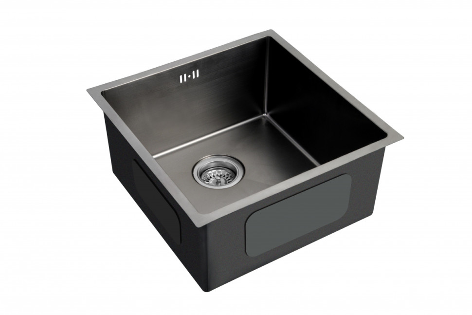 Кухонная мойка ARFEKA AF 450*450 Black PVD Nano