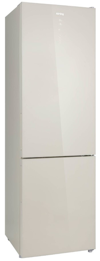 Холодильник с морозильником Korting KNFC 62370 GB