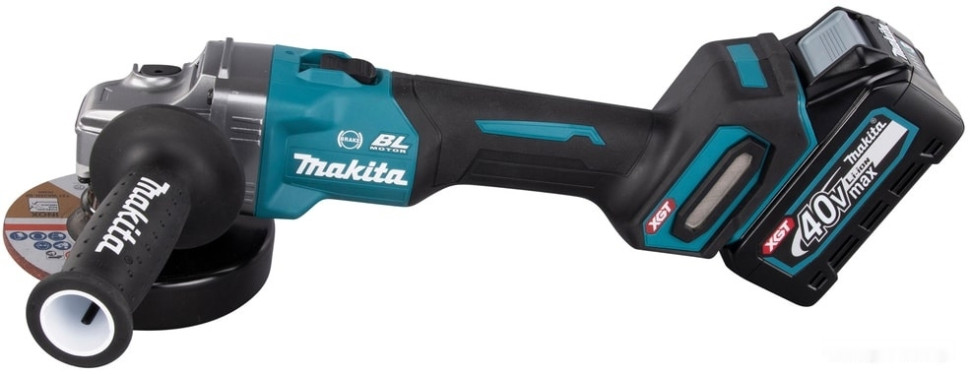 Угловая шлифмашина Makita GA005GM201 (с 2-мя АКБ)