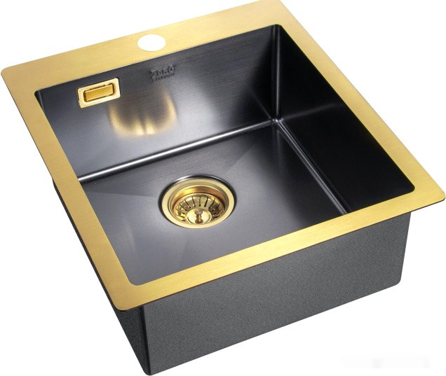 Кухонная мойка Zorg A 4551 (графит/бронза)