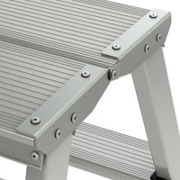 Лестница-стремянка Новая Высота NV 212 с увеличенной площадкой 2x4 ступеней