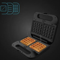 Многофункциональная сэндвичница Cecotec Rock'nToast 1000 3 in 1 Consum