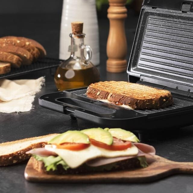 Многофункциональная сэндвичница Cecotec Rock'nToast 1000 3 in 1 Consum