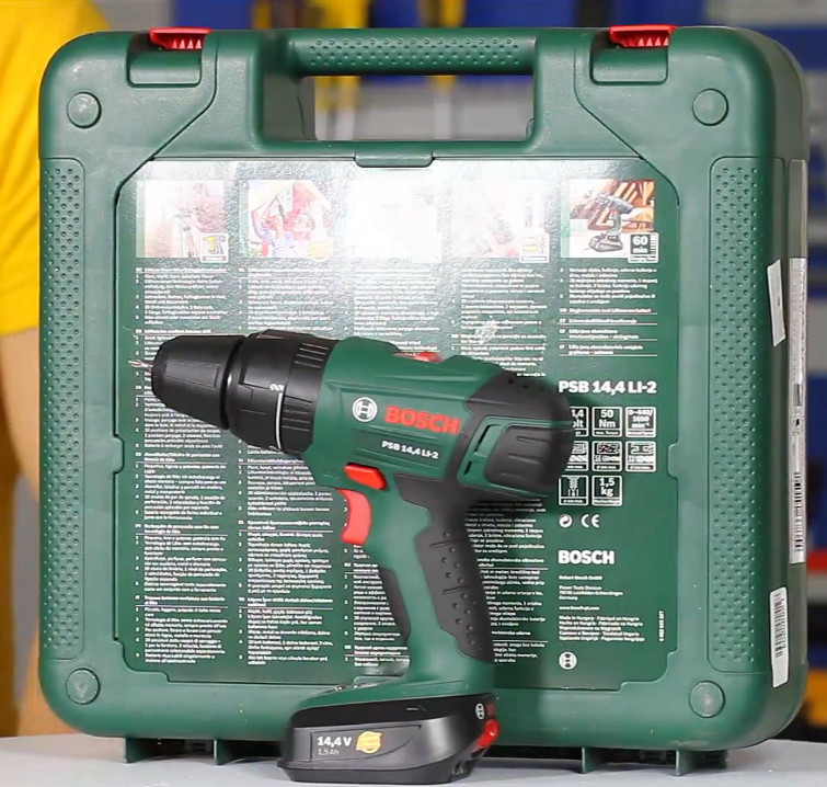 Дрель ударная Bosch PSB 14.4 LI-2