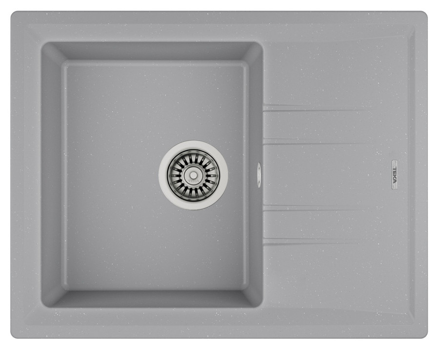 Кухонная мойка Teka Stone 45 S-TG 1B 1D (Grey metallic)
