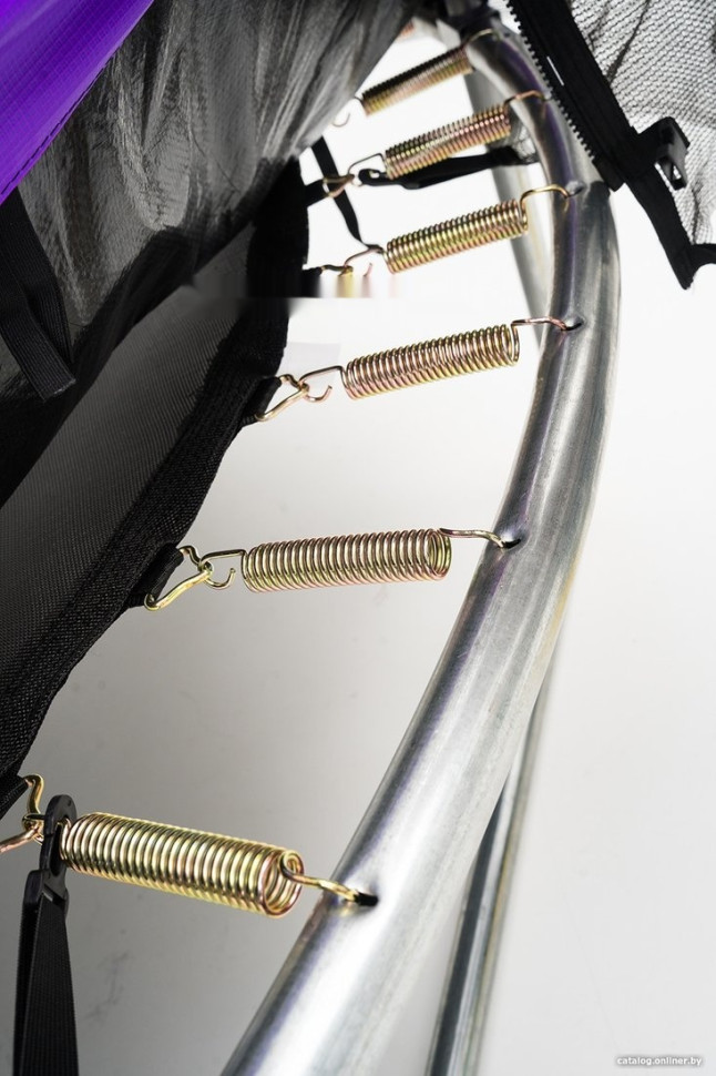 Батут Calviano Inside Master Purple 312 см - 10ft (внутренняя сетка, с лестницей)