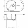 Кухонная мойка Polygran Atol-760 (песочный 302)