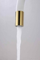 Смеситель Paulmark Salix Sa213419-Gw (золото/белый)