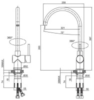 Смеситель IDDIS Kitchen K05STJ0i05
