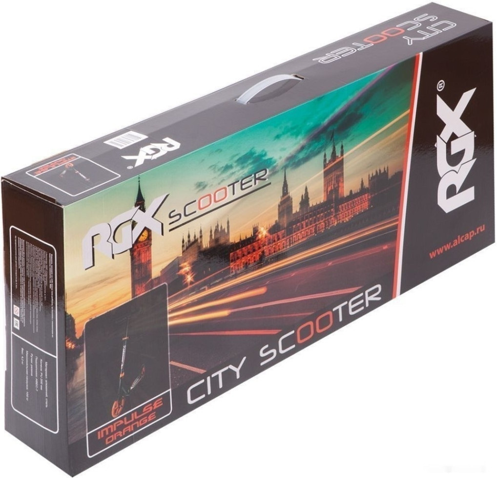 Самокат RGX Impulse (оранжевый)