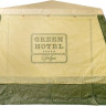 Тент-шатер Camping World Green Hotel Volga 138199 (зеленый/бежевый)