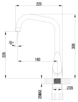 Смеситель Lemark Pramen LM3355C